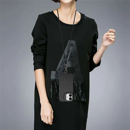 For iPhone 16 Case Compatible with MagSafe Kickstand Heat Dissipation TPU Phone Cover with Lanyard