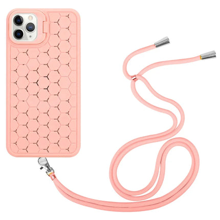 For iPhone 16 Pro Max Case Compatible with MagSafe Kickstand Heat Dissipation TPU Phone Cover with Lanyard