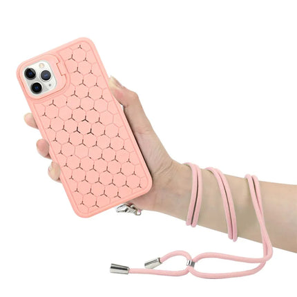 For iPhone 16 Pro Max Case Compatible with MagSafe Kickstand Heat Dissipation TPU Phone Cover with Lanyard