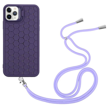 For iPhone 16 Pro Max Case Compatible with MagSafe Kickstand Heat Dissipation TPU Phone Cover with Lanyard