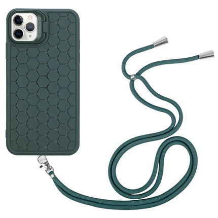 For iPhone 16 Pro Max Case Compatible with MagSafe Kickstand Heat Dissipation TPU Phone Cover with Lanyard