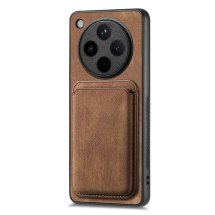 For Oppo Find X8 Pro 5G Case Retro Leather+TPU Phone Cover with Detachable Card Slot