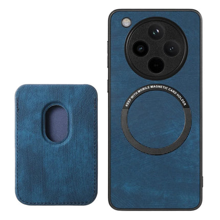 For Oppo Find X8 Pro 5G Case Retro Leather+TPU Phone Cover with Detachable Card Slot