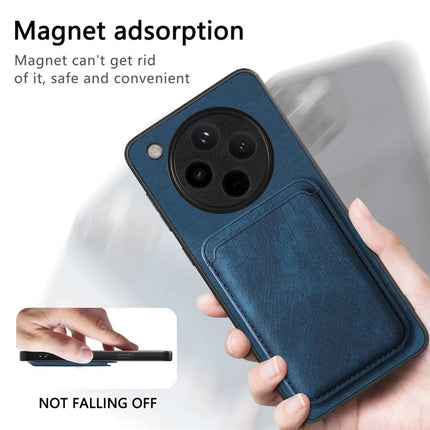 For Oppo Find X8 Pro 5G Case Retro Leather+TPU Phone Cover with Detachable Card Slot
