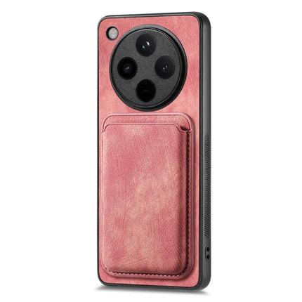 For Oppo Find X8 Pro 5G Case Retro Leather+TPU Phone Cover with Detachable Card Slot