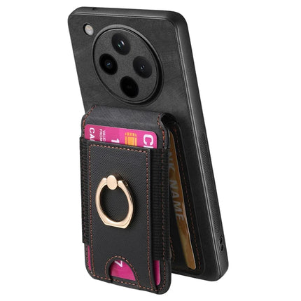 For Oppo Find X8 Pro 5G Case with Detachable Card Holder Kickstand Leather Back Cover