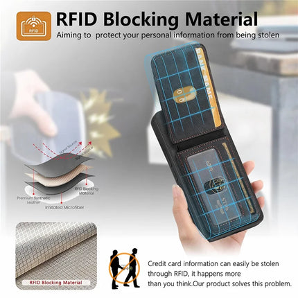 For Oppo Find X8 Pro 5G Case with Detachable Card Holder Kickstand Leather Back Cover