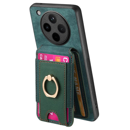 For Oppo Find X8 Pro 5G Case with Detachable Card Holder Kickstand Leather Back Cover