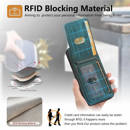 For Oppo Find X8 Pro 5G Case with Detachable Card Holder Kickstand Leather Back Cover