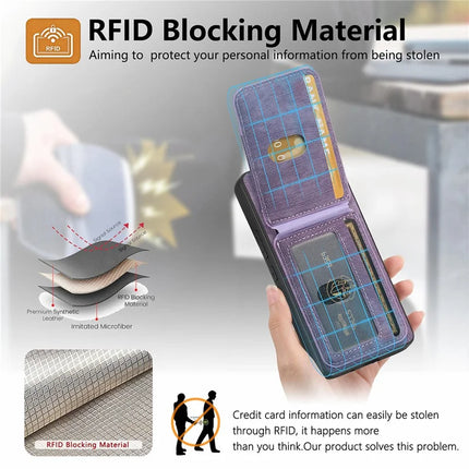 For Oppo Find X8 Pro 5G Case with Detachable Card Holder Kickstand Leather Back Cover