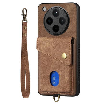 For Oppo Find X8 Pro 5G Case Leather+TPU Back Cover with Card Slot Kickstand