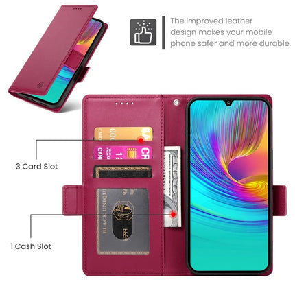 DF-010 For Samsung Galaxy A26 5G Stand Case PU Leather Wallet Phone Cover