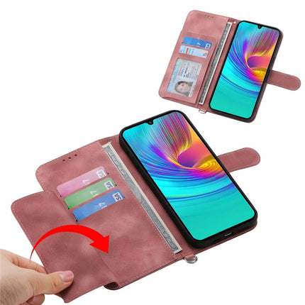 For Samsung Galaxy A26 5G Case Flower Pattern PU Leather Wallet Phone Cover with Strap