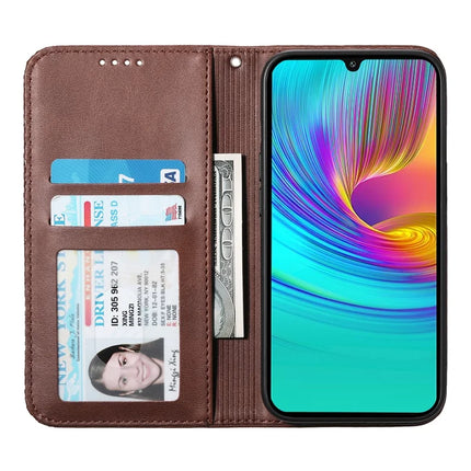 For Samsung Galaxy A26 5G Case Calf Texture PU Leather Phone Cover with Wallet