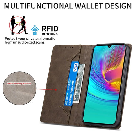 DF-05 For Samsung Galaxy A26 5G Wallet Case RFID Blocking PU Leather Phone Cover