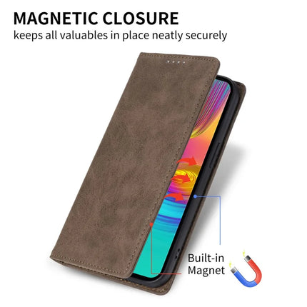 DF-05 For Samsung Galaxy A26 5G Wallet Case RFID Blocking PU Leather Phone Cover