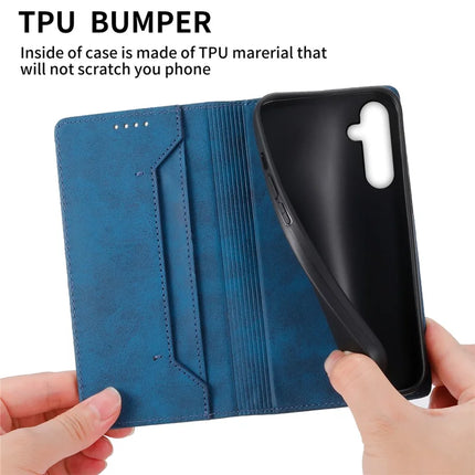 DF-05 For Samsung Galaxy A26 5G Wallet Case RFID Blocking PU Leather Phone Cover
