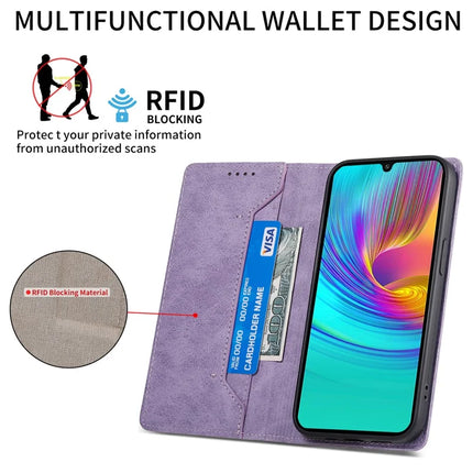 DF-05 For Samsung Galaxy A26 5G Wallet Case RFID Blocking PU Leather Phone Cover