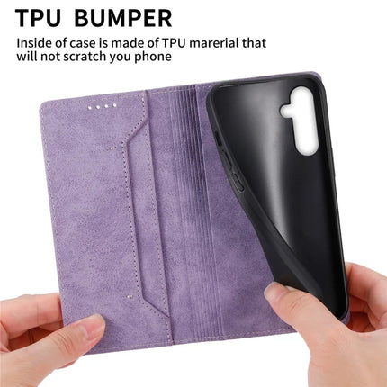 DF-05 For Samsung Galaxy A26 5G Wallet Case RFID Blocking PU Leather Phone Cover
