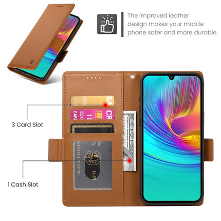 DF-010 For Samsung Galaxy A36 5G Stand Case PU Leather Wallet Phone Cover