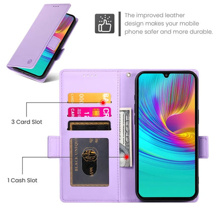 DF-010 For Samsung Galaxy A36 5G Stand Case PU Leather Wallet Phone Cover