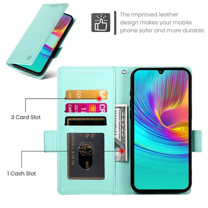 DF-010 For Samsung Galaxy A36 5G Stand Case PU Leather Wallet Phone Cover