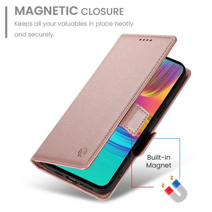DF-010 For Samsung Galaxy A36 5G Stand Case PU Leather Wallet Phone Cover