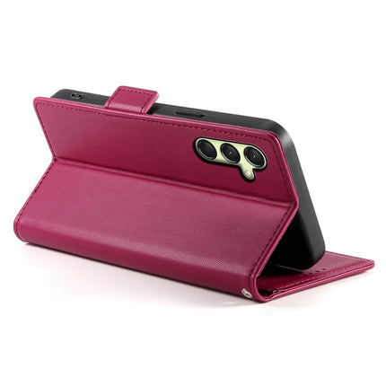 DF-010 For Samsung Galaxy A36 5G Stand Case PU Leather Wallet Phone Cover