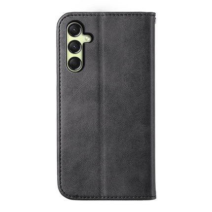 For Samsung Galaxy A36 5G Case Calf Texture PU Leather Phone Cover with Wallet