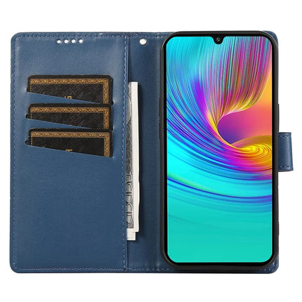 DF-06 For Samsung Galaxy A36 5G Phone Case Line Imprint Leather Wallet Cover
