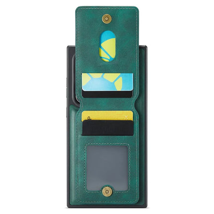 MAGKING K1 Series For Samsung Galaxy S23 Ultra Magnetic Case PC+TPU+PU Phone Cover with Card Holder