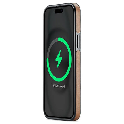 MAGKING K1 Series For iPhone 13 Magnetic Case PC+TPU+PU Leather Phone Cover