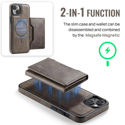 MAGKING K2 Series For iPhone 13 Case Compatible with MagSafe PC+TPU+PU Phone Cover