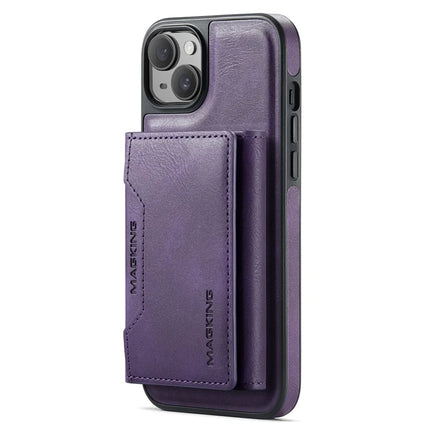 MAGKING K2 Series For iPhone 13 Case Compatible with MagSafe PC+TPU+PU Phone Cover
