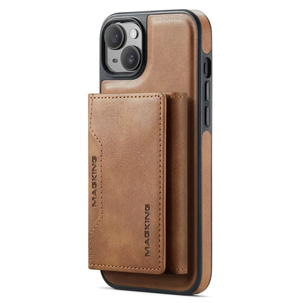 MAGKING K2 Series For iPhone 14 Case Compatible with MagSafe PC+TPU+PU Phone Cover