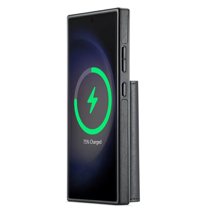 MAGKING K2 Series For Samsung Galaxy S23 Ultra Case Compatible with MagSafe PC+TPU+PU Phone Cover
