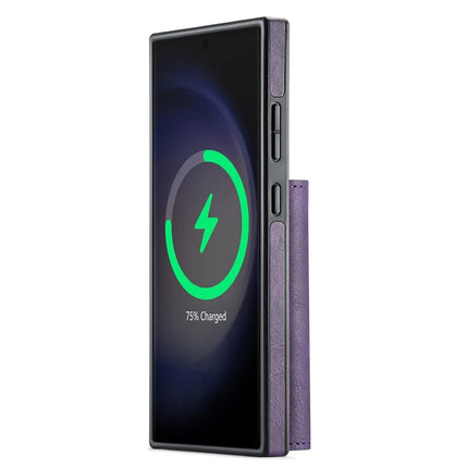 MAGKING K2 Series For Samsung Galaxy S23 Ultra Case Compatible with MagSafe PC+TPU+PU Phone Cover