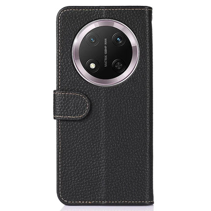 KHAZNEH For Honor Magic7 Lite 5G / X9c 5G / X60 Pro 5G Phone Case Genuine Cow Leather Flip Cover