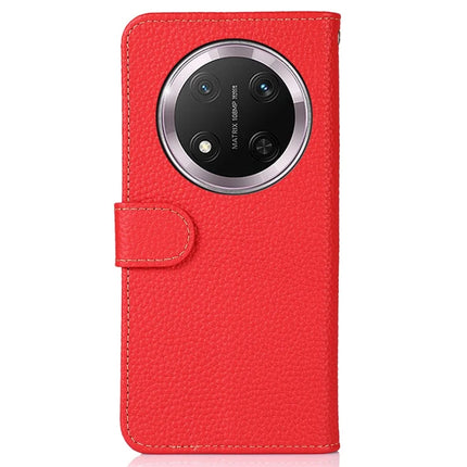 KHAZNEH For Honor Magic7 Lite 5G / X9c 5G / X60 Pro 5G Phone Case Genuine Cow Leather Flip Cover