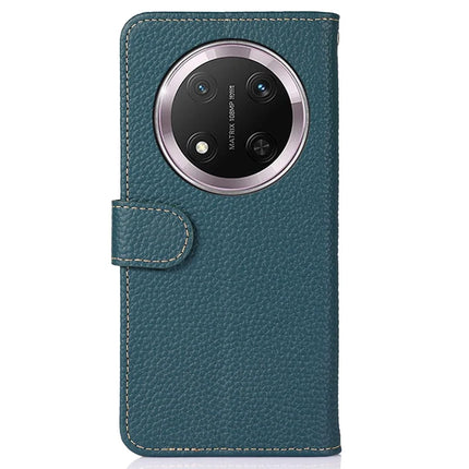 KHAZNEH For Honor Magic7 Lite 5G / X9c 5G / X60 Pro 5G Phone Case Genuine Cow Leather Flip Cover