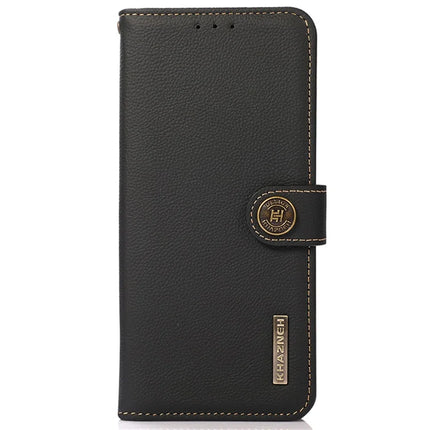 KHAZNEH For Honor Magic7 Lite 5G / X9c 5G / X60 Pro 5G Case Genuine Cow Leather Wallet Phone Cover