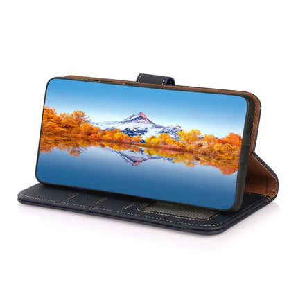 KHAZNEH For Honor Magic7 Lite 5G / X9c 5G / X60 Pro 5G Case Genuine Cow Leather Wallet Phone Cover
