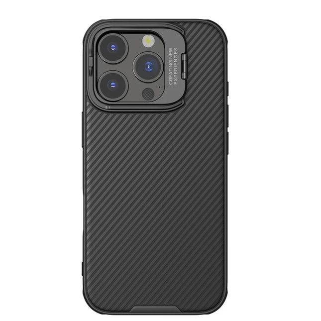 NILLKIN Camshield Prop Series for iPhone 16 Pro Case Compatible with MagSafe TPU+PC Phone Cover with Lens Frame