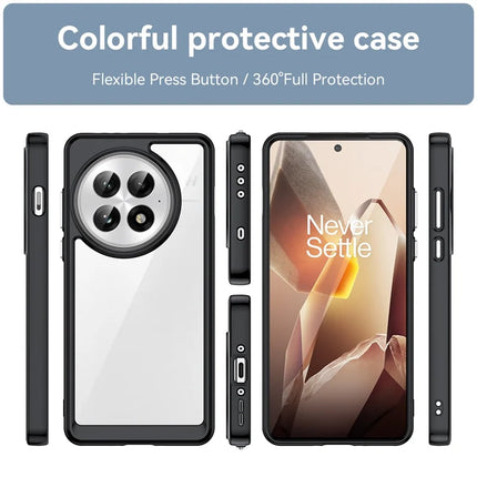 For OnePlus 13 Case TPU+Acrylic Protective Clear Phone Cover