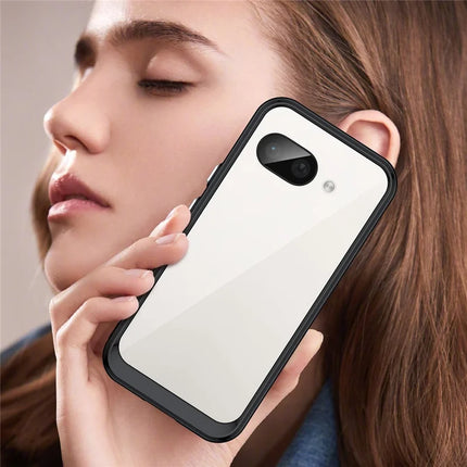 For Google Pixel 9a Case TPU+Acrylic Protective Clear Phone Cover
