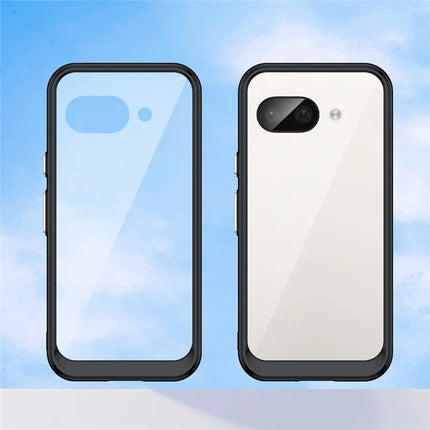For Google Pixel 9a Case TPU+Acrylic Protective Clear Phone Cover