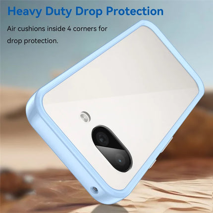 For Google Pixel 9a Case TPU+Acrylic Protective Clear Phone Cover
