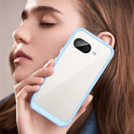 For Google Pixel 9a Case TPU+Acrylic Protective Clear Phone Cover