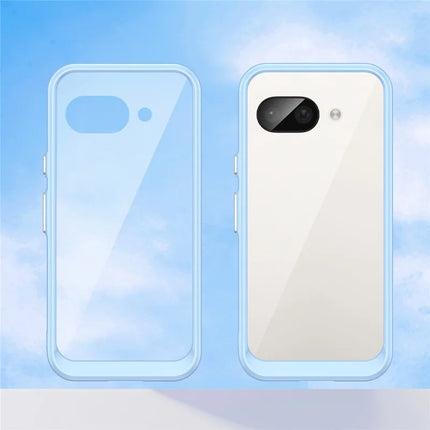 For Google Pixel 9a Case TPU+Acrylic Protective Clear Phone Cover