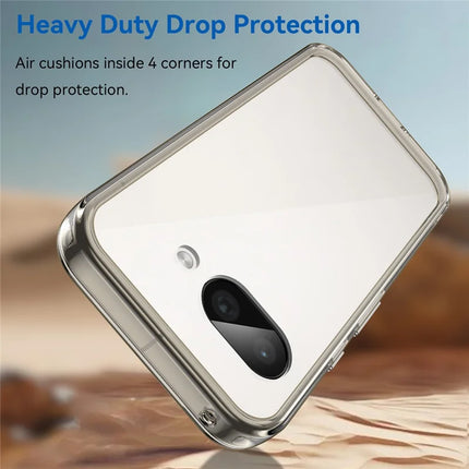 For Google Pixel 9a Case TPU+Acrylic Protective Clear Phone Cover